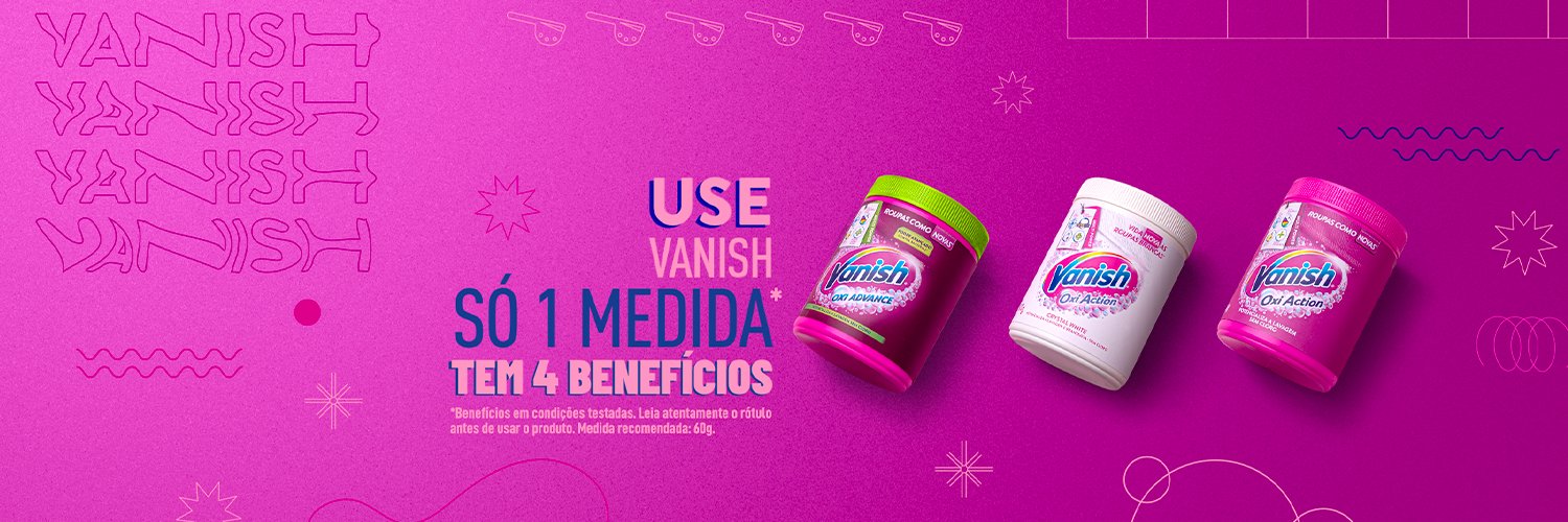 Vanish Brasil banner