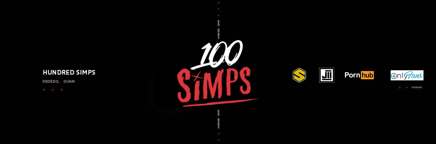 100Simps's profile banner image
