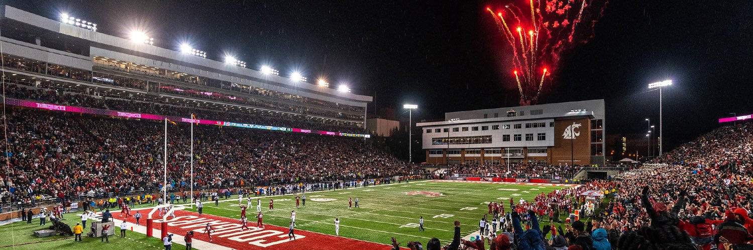 Washington State Football's banner