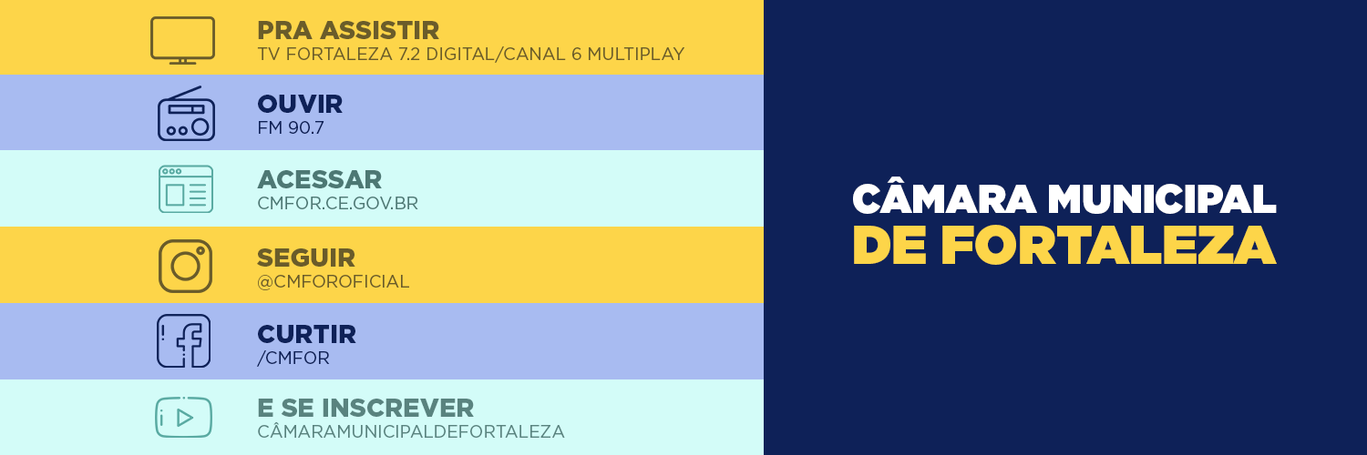 Câmara Municipal de Fortaleza banner