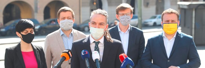 Demokratická opozice banner