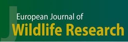 European Journal of Wildlife Research (EJWR) banner