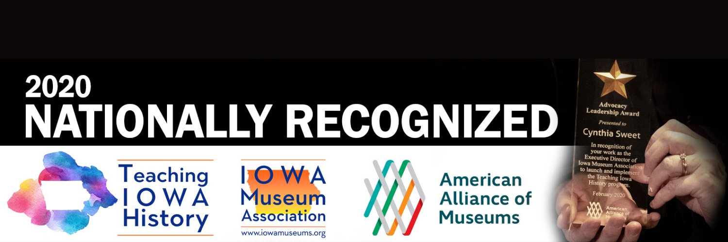 Iowa Museum Association banner