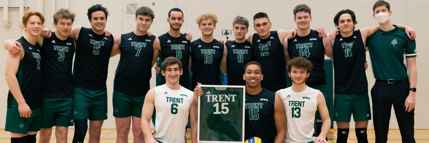 Trent Men's Volleyball banner