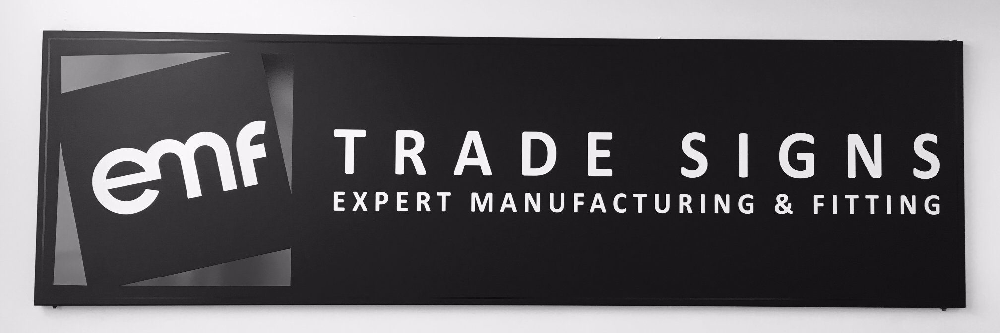 EMF Trade Signs banner
