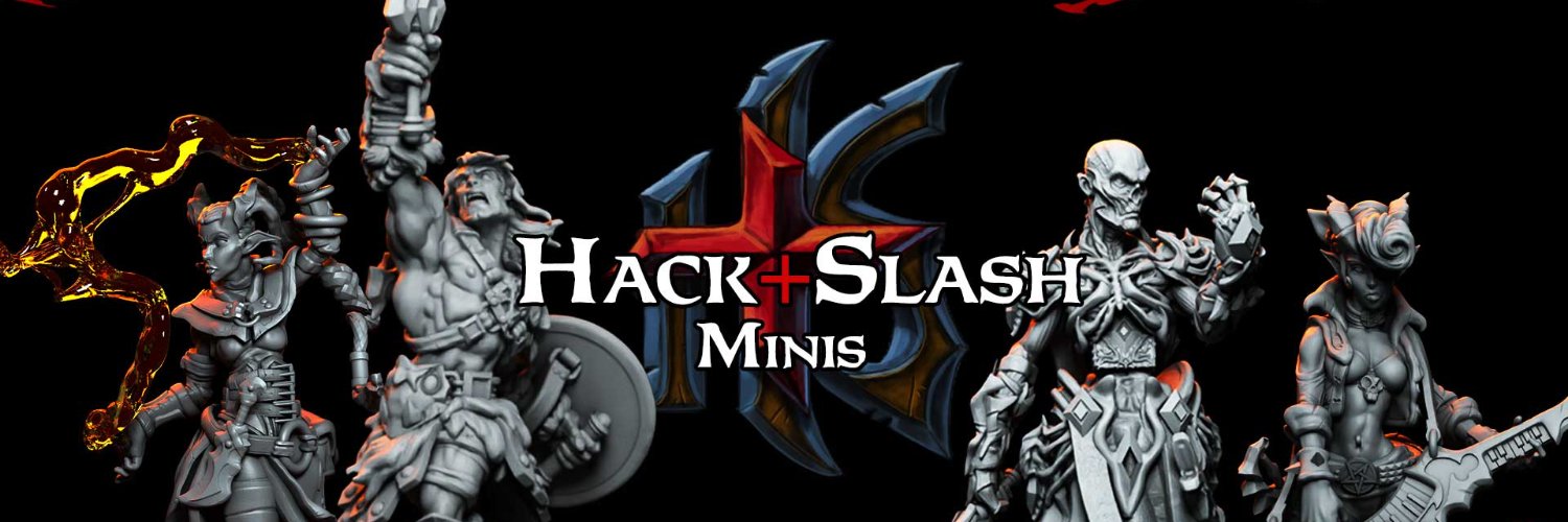 Hack+Slash Minis banner