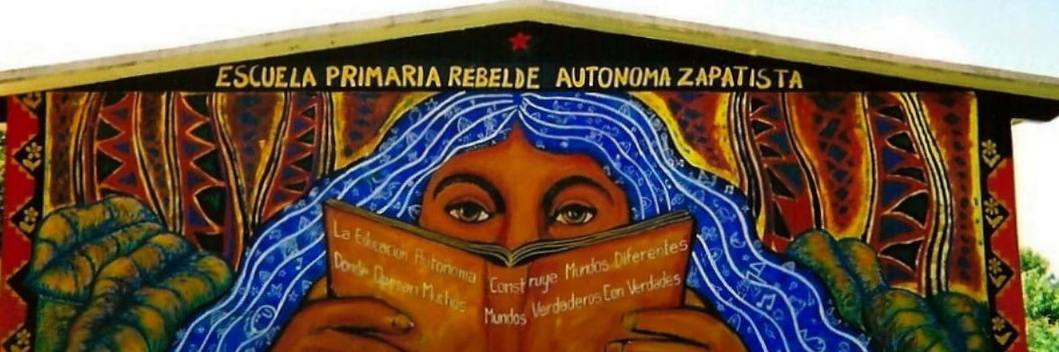 Zapatistas Chicago banner