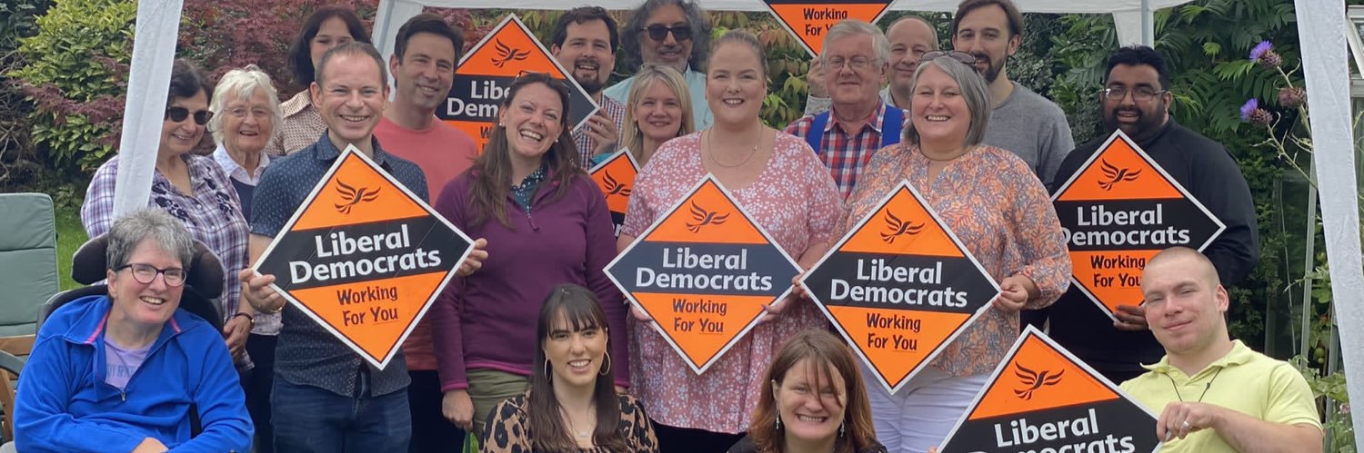Wycombe Lib Dems 🔶 💙 banner