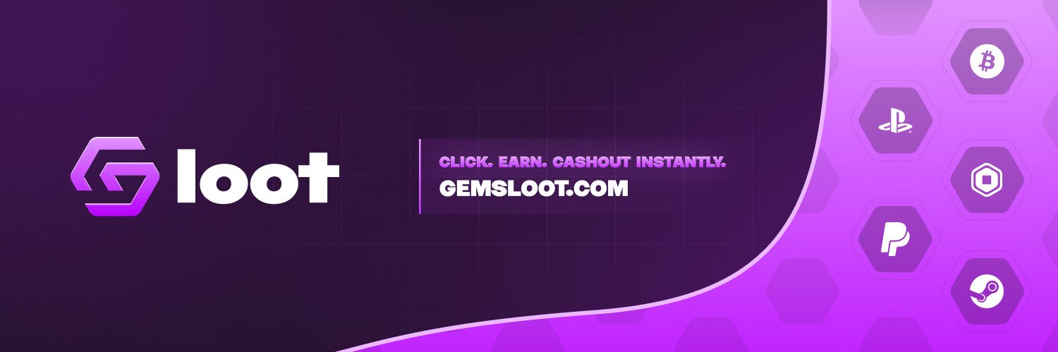 Gemsloot.com banner