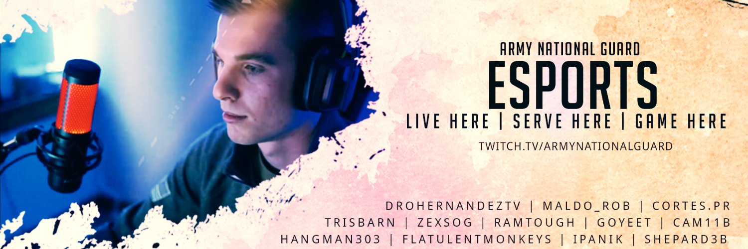 Army National Guard Esports banner