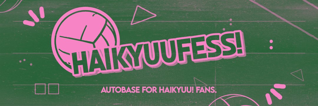 HAIKYUUFESS | CEK 📌 banner
