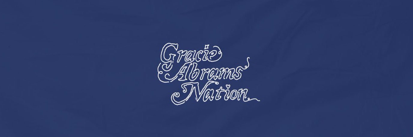 Gracie Abrams Nation's banner