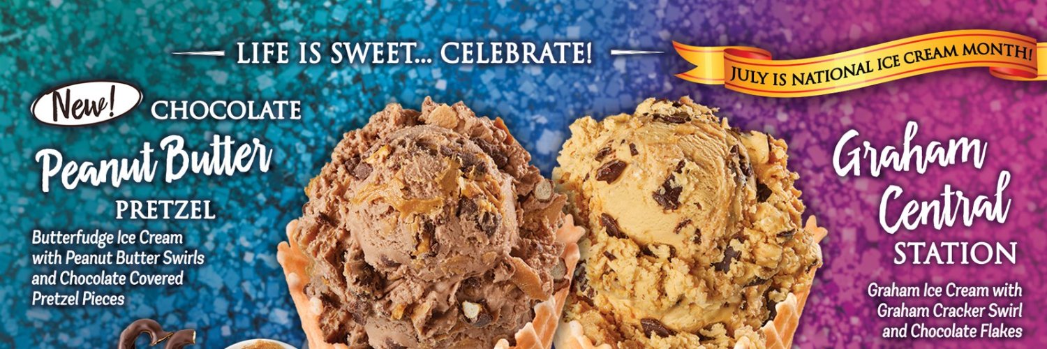 Bruster's Ice Cream in Gaithersburg banner