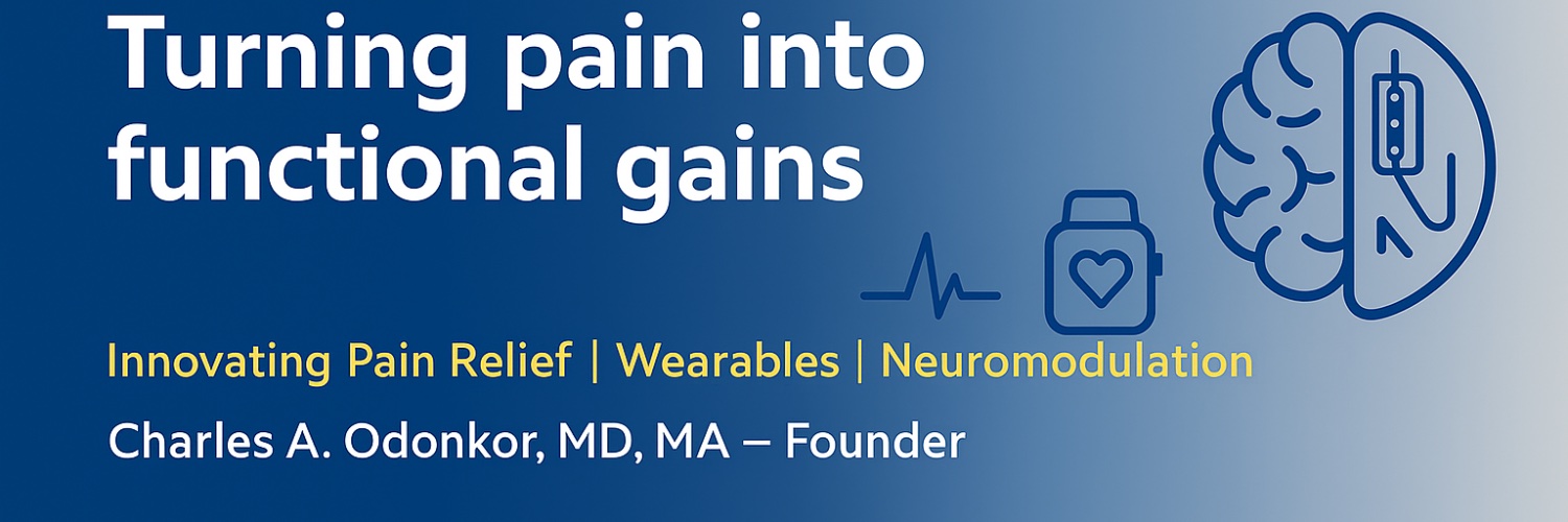 Charles A. Odonkor, MD| Pain → Function|Mobility banner