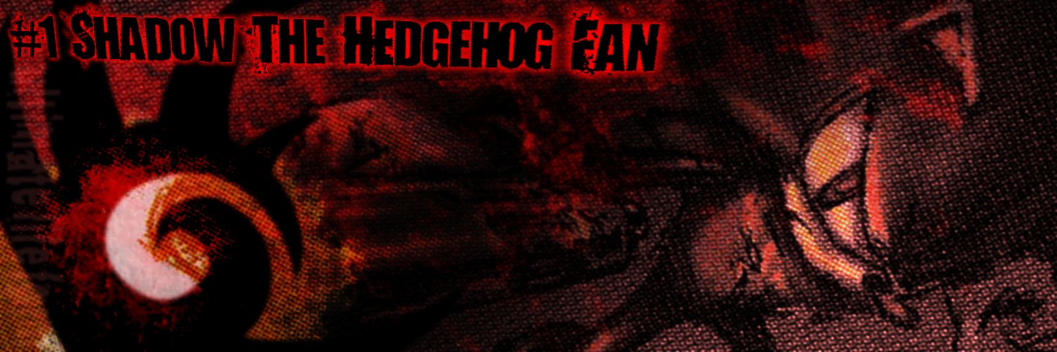 #1 Shadow The Hedgehog Fan's banner