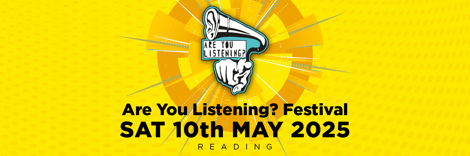 Are You Listening? Festival banner