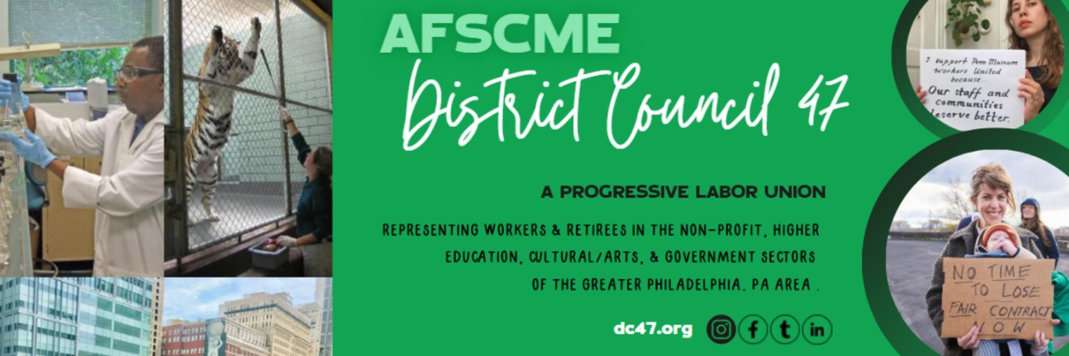 AFSCME District Council 47 banner