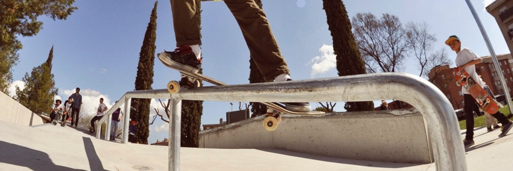 Skate for freedom banner