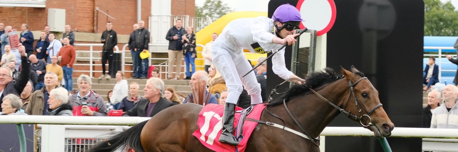 Redcar Racecourse's banner