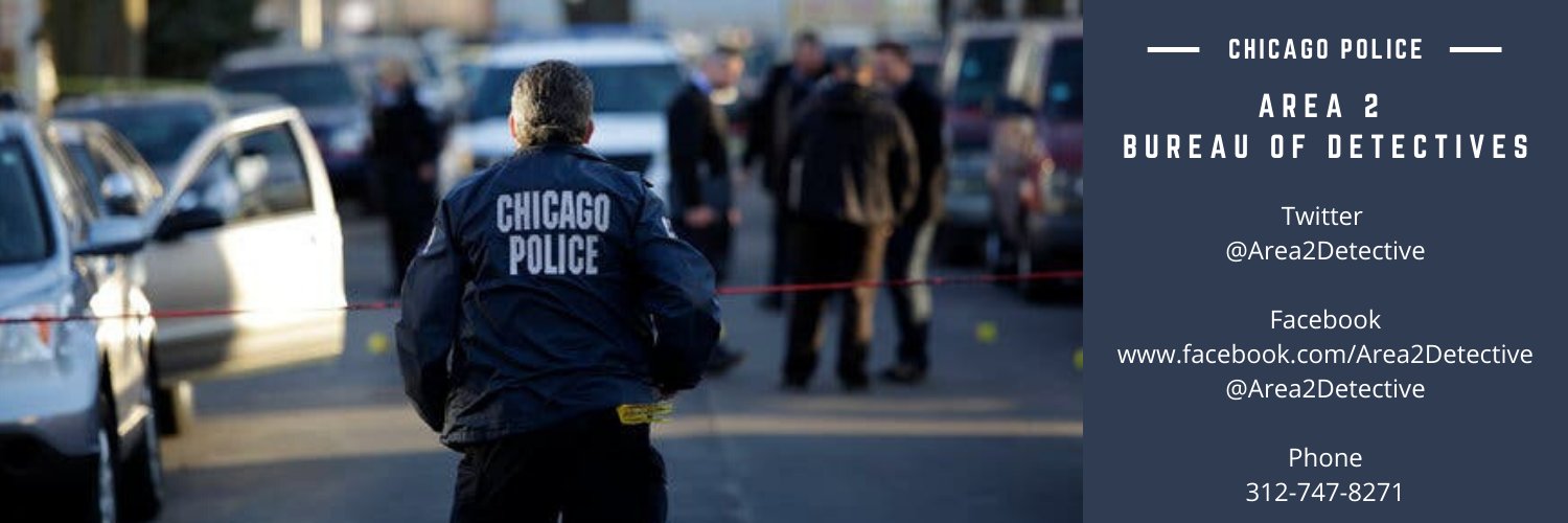 Chicago Police Area 2 Detectives banner