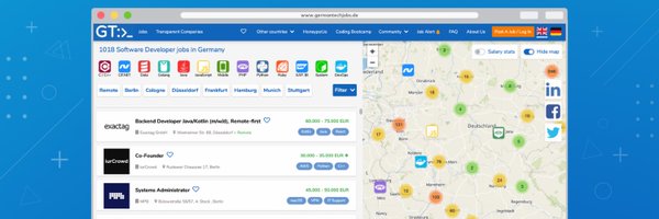 GermanTechJobs Profile Banner