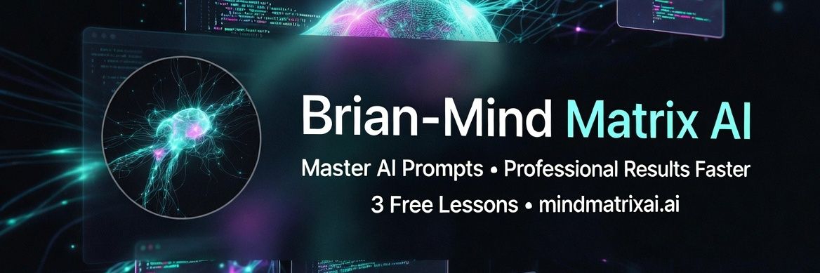 Brian-Mind Matrix AI banner