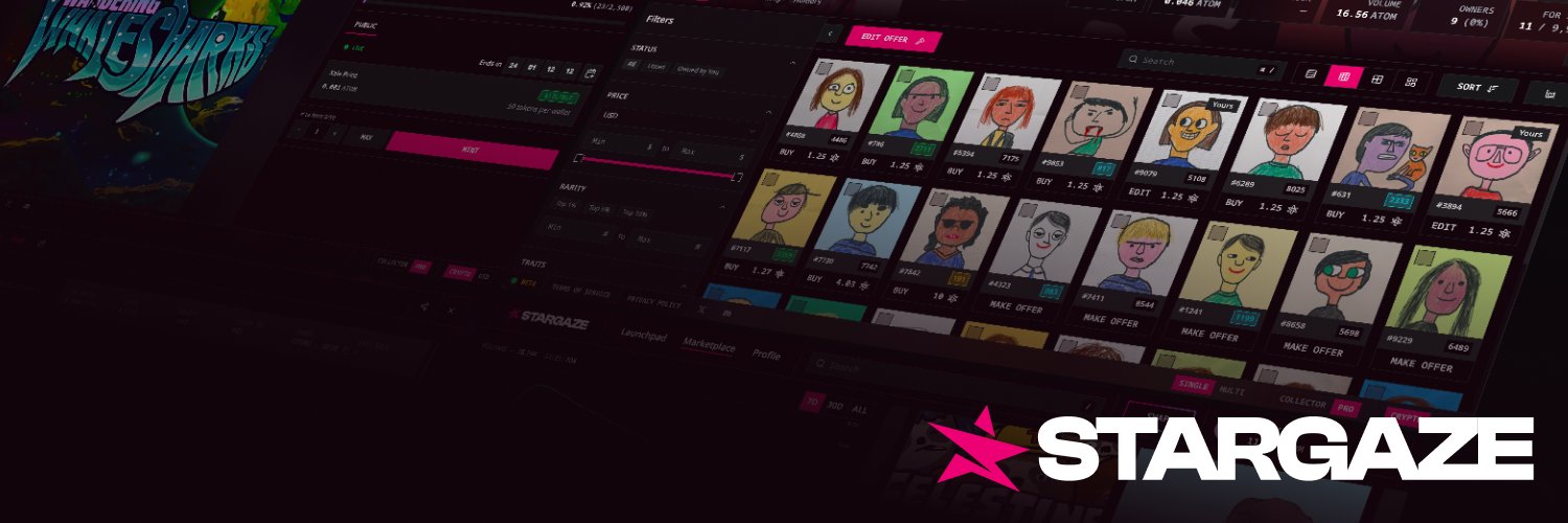 Stargaze ✨🔭 banner