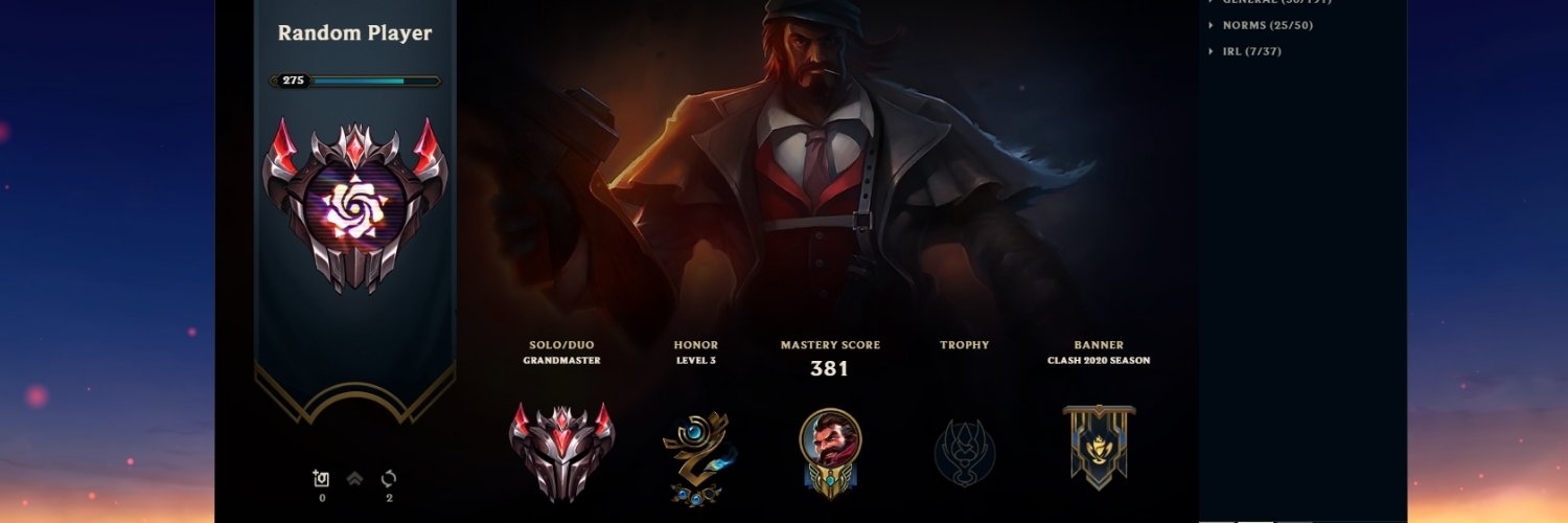 Random Player banner