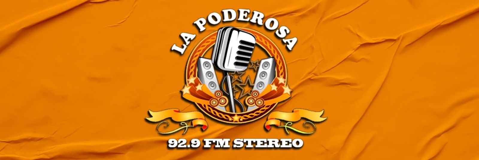La Poderosa 92.9 FM banner