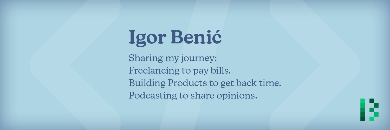 Igor Benić banner