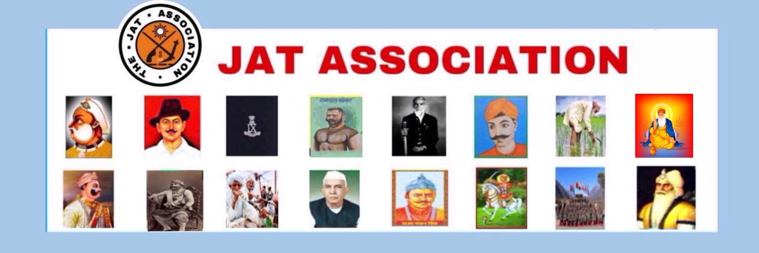 THE JAT ASSOCIATION's banner