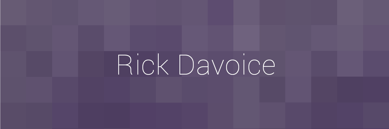 Rick Davoice banner