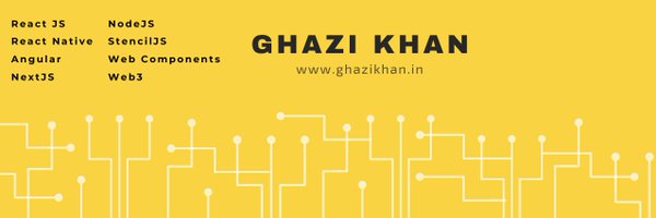 codewithghazi Profile Banner