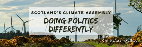 Scotland's Climate Assembly Profile Banner