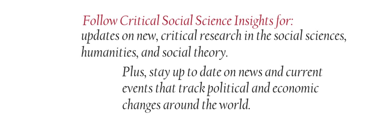 Critical Social Science Insights's banner