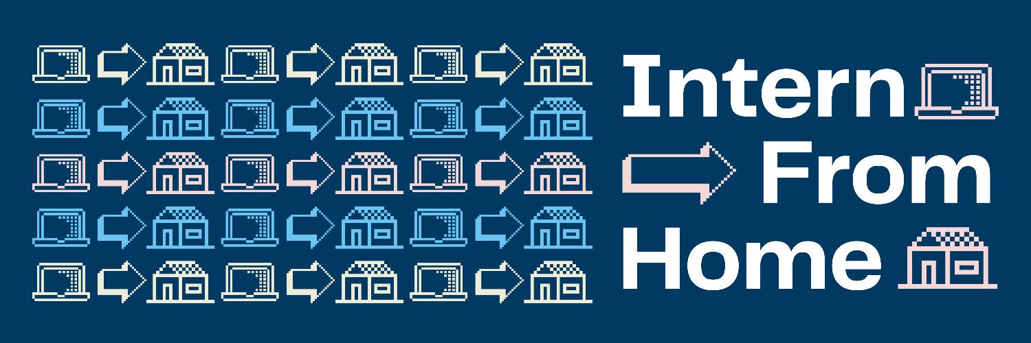 Intern From Home banner