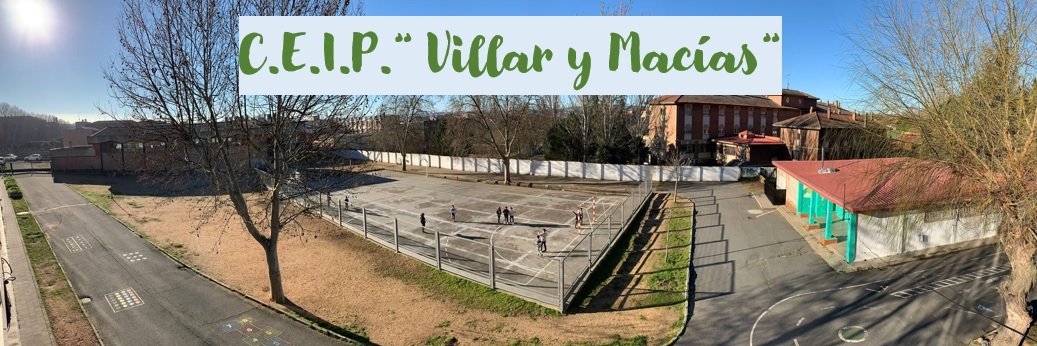 Ceip Villar y Macías banner