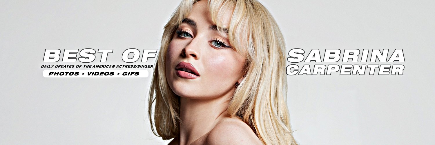 best of sabrina carpenter's banner