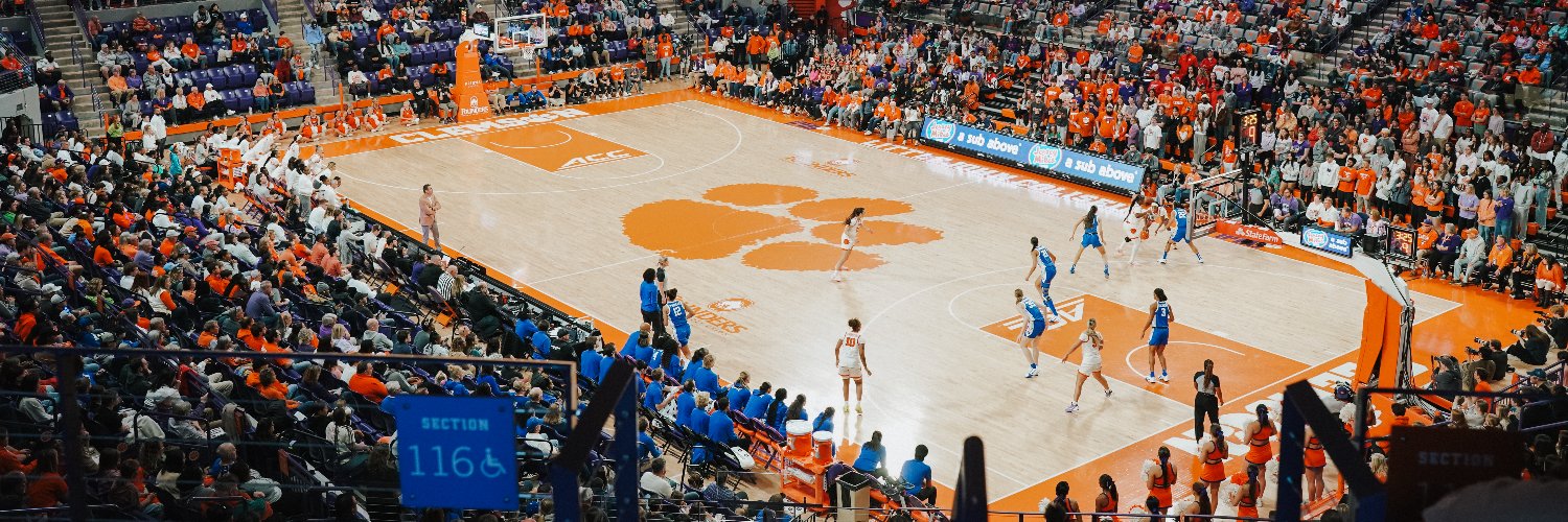 Clemson Women's Basketball banner