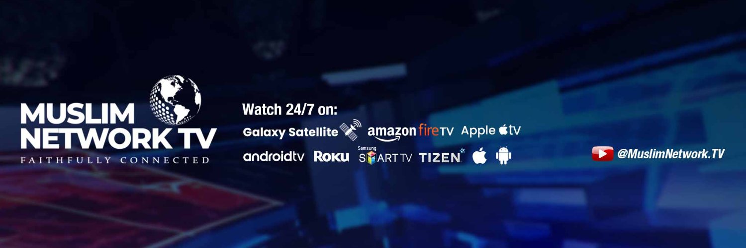 Muslim Network TV's banner