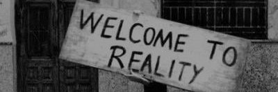 Woman in the world banner