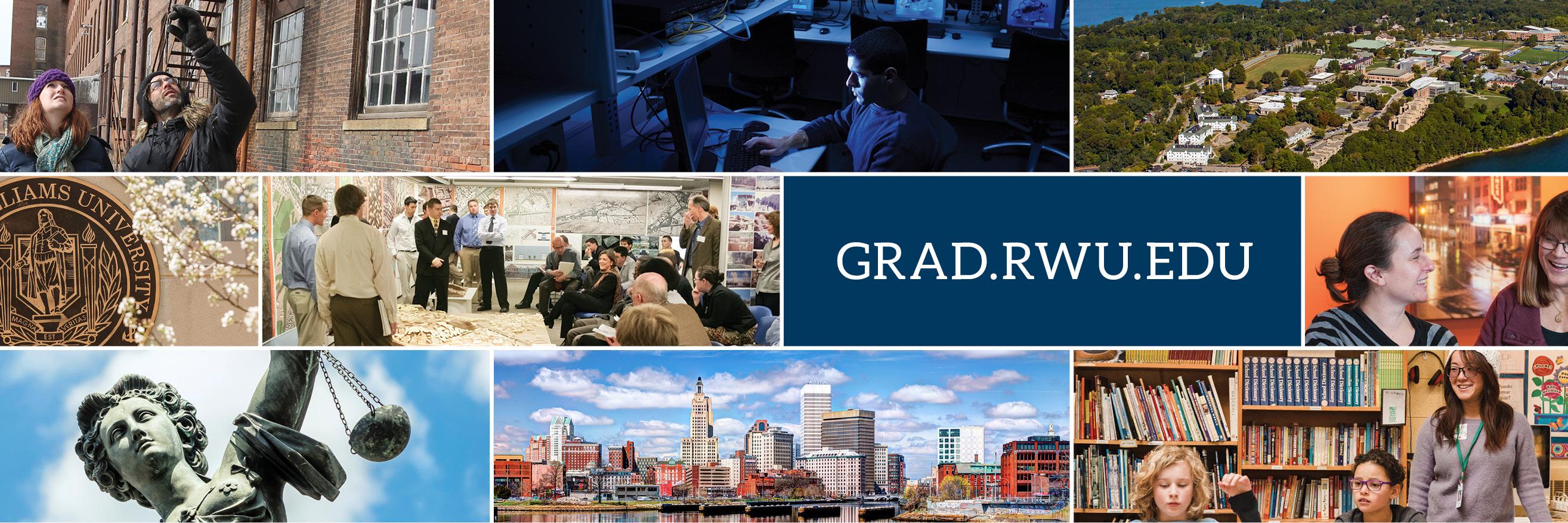 RogerWilliamsU Grad banner