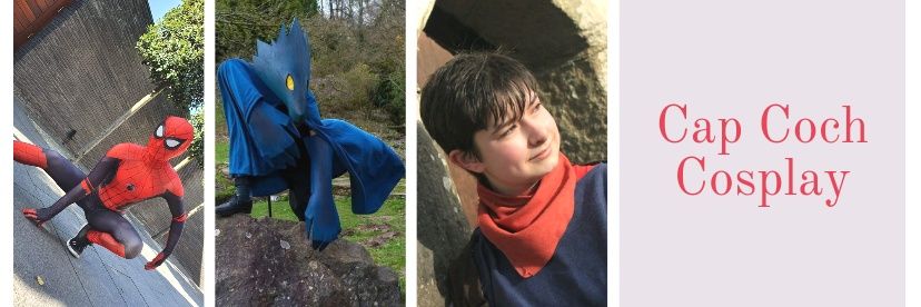 Cap Coch Cosplay🔜MCM Birmingham banner