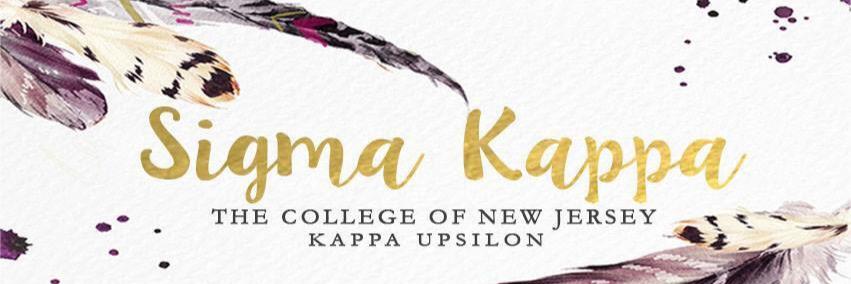 Sigma Kappa TCNJ banner