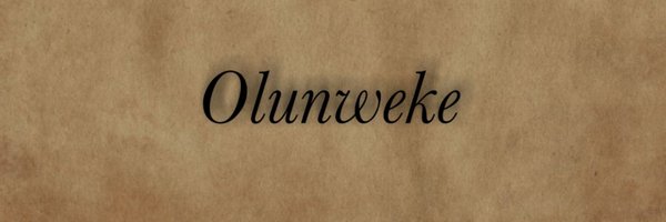 Olunweke2 Profile Banner
