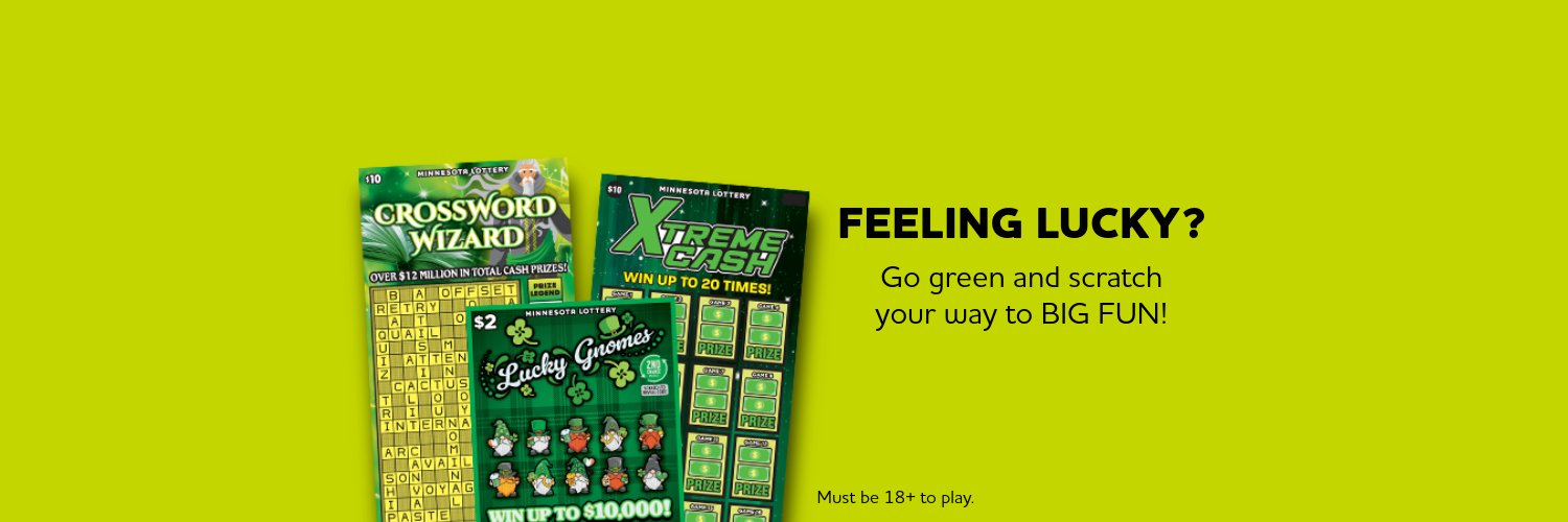 Minnesota Lottery banner