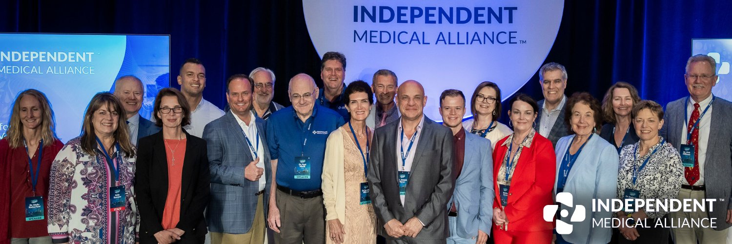 Independent Medical Alliance's banner