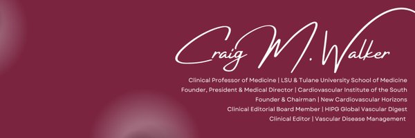 CraigMWalkerMD Profile Banner