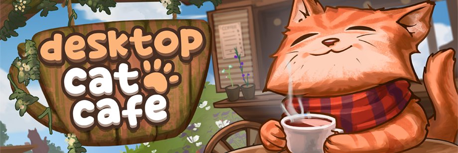 samyam ☆ desktop cat cafe → on steam ☆'s banner