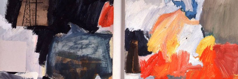 Robert Rauschenberg's banner